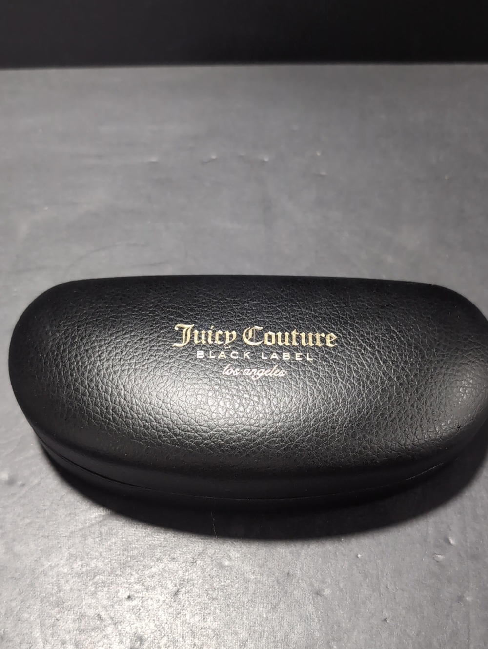 Juicy Couture Black Label Los Angeles Woman's Black Sunglasses Case.